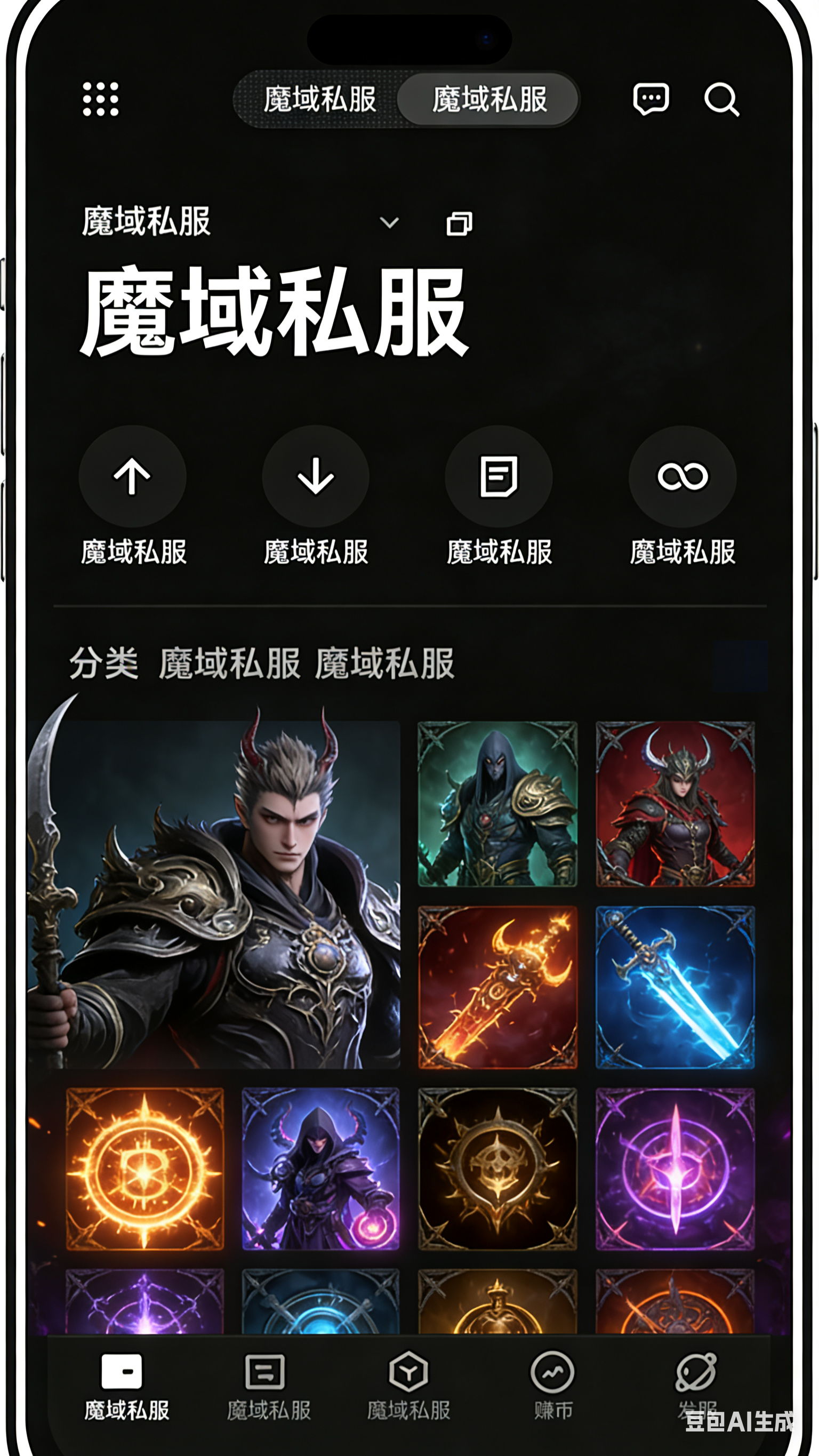 幻兽幻化操作面板